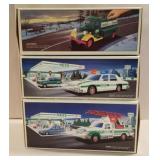 Hess truck, 2 vehicles 1900s