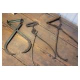 3 sets ice tongs incl. People