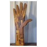 Wooden hand