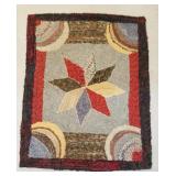 Early Hook rug  41x33 beautiful