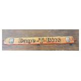 Dane-T-Bits small tin embossed sign