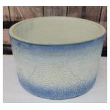 Old Salt glaze butterfly pattern crock - Aprx 9"
