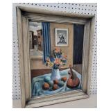 Michael Schlazer Bronx painting -still life at the