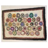 Hook rug needs a little cleaning, 38x27