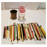 Ithaca advertising pens, pencils, sealtest ice