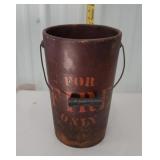 Lockport fire bucket