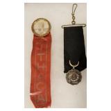 2 Cornell University pins, 1 Sterling