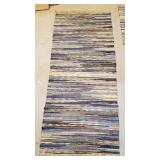 Beautiful rag rug 68x29