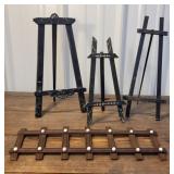 3 Eastlake table easels & Eastlake lattice
