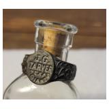 HUGE Old Giant man ring - JC tarver Texas Giant