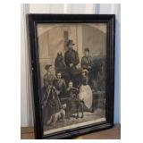 Engraving General Grant and his family