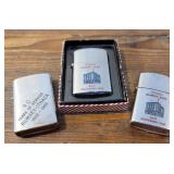 3 Ithaca lighters