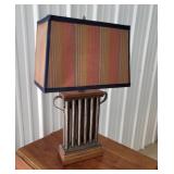 Candle mold table lamp