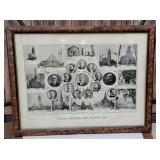 1902 Ithaca churches and pastors engraving