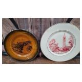 2 Ithaca Cornell plates