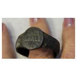 HUGE Old Giant man ring - Jack Earle