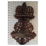 Victorian corner shelf