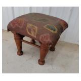 Upholstered foot stool 16"16"15"