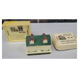 3 Ithaca savings Banks w/2 keys