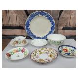 Box very old china - some pieces slightly