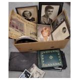 Box retro photos & Ithaca newspapers