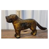 Cast iron dog nutcracker - great patina