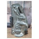 Standing rabbit candy mold