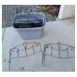 31 pieces wire garden fence
