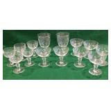 Set of stemware,