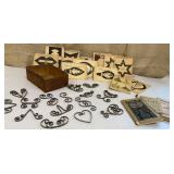 1892 collection of cake decorating stamps &