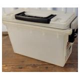 Plastic ammo box