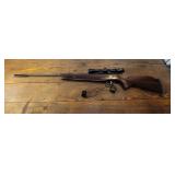 Beeman pellet rifle (.177) with scope