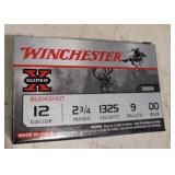 Winchester 12ga 00 Buck (5) no shipping