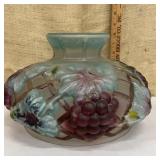 1910 Puffy Pairpoint(?) glass shade - broken but