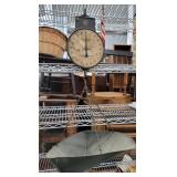 Old Hanson produce scales - found in barn and