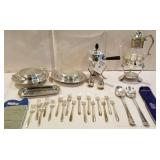 Misc, Silver, serving dishes, salt and pepper,