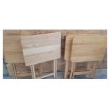 4 folding tables