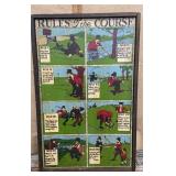 Comic Rules of the Course