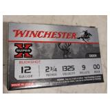 Winchester 12ga 00 Buck (5) no shipping