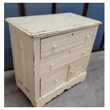 Painted washstand 30"16"28"