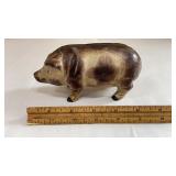 Cast piggy bank - too cute