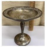 Gorham sterling weighted candy dish