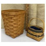 2 Longaberger baskets
