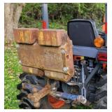 Tractor weight bar