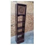 Sessions bookshelf clock 13"8"61"