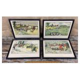 4 framed Cecil Aldin prints from The Fallowfield