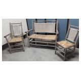 Hickory 3pc Adirondack patio set