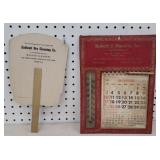 2 Endicott adv pcs - dry cleaning and Robert