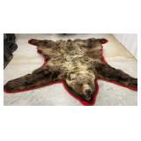 Bear rug approx 6