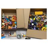 2 boxes of toys - Burger King/Disney etc